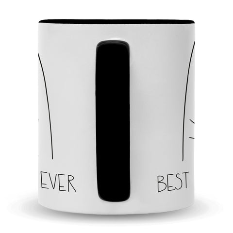 Bedruckte Tasse Best Cat Parent Ever