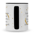 Bedruckte Tasse Schatz Ich habe versucht