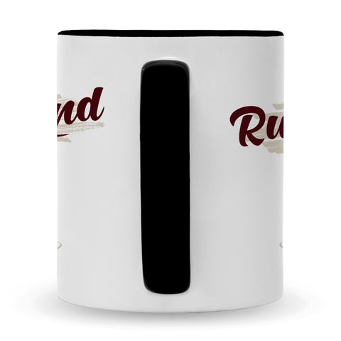 Bedruckte Tasse mit Spruch Bin im Ruhestand