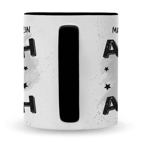 Bedruckte Tasse mit Spruch Du bist mein Arsch