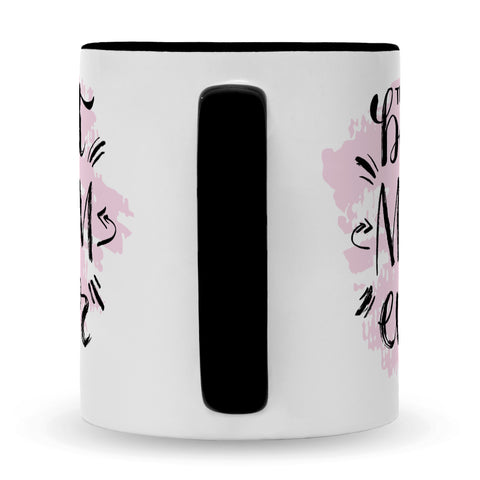 Bedruckte Tasse mit Spruch The best Mom ever
