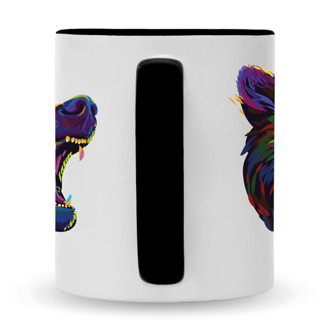 Bedruckte Tasse Bunter Bär