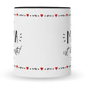 Bedruckte Tasse mit Spruch Mama ist die Beste!