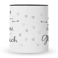 Bedruckte Tasse mit Spruch Nimm dir Zeit
