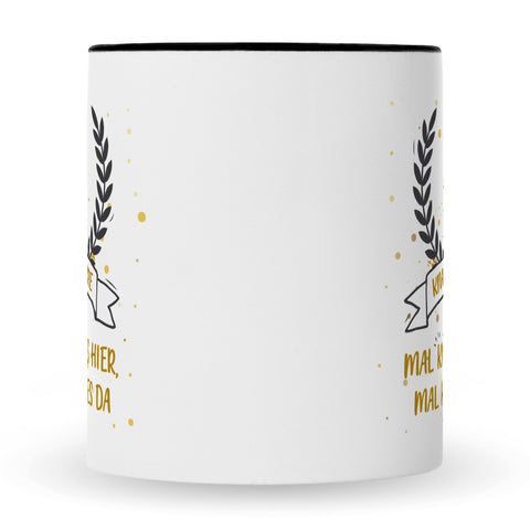 Bedruckte Tasse mit Spruch Knackige Jahre
