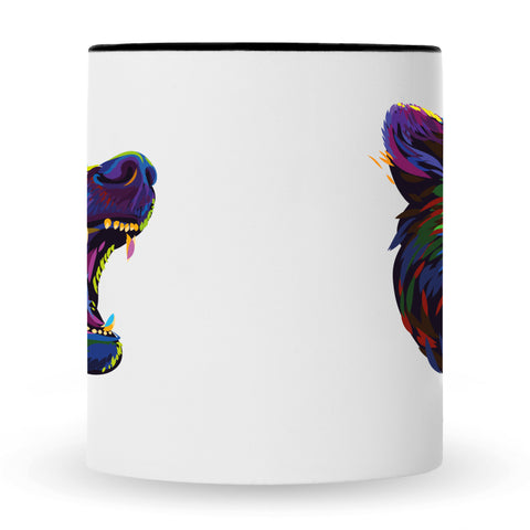 Bedruckte Tasse Bunter Bär