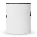Bedruckte Tasse mit Spruch Konfetti im Herzen