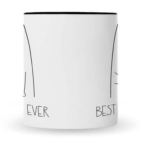Bedruckte Tasse Best Cat Parent Ever