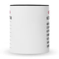 Bedruckte Tasse mit Spruch Ruhestand Plan