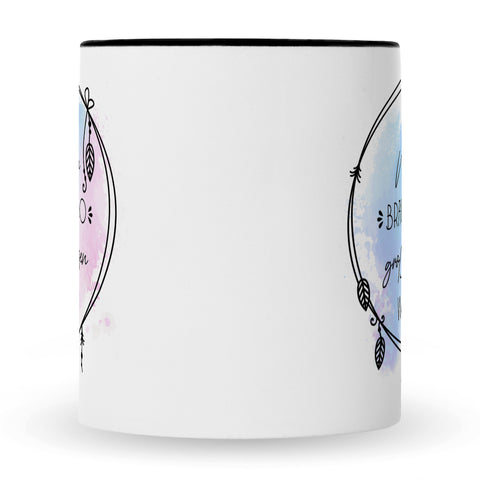 Bedruckte Tasse mit Spruch Große Herzen wie Deins