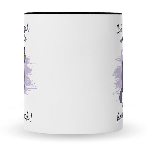 Bedruckte Tasse mit Spruch Ich kam, sah und hatte direkt keinen Bock V2