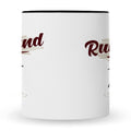 Bedruckte Tasse mit Spruch Bin im Ruhestand