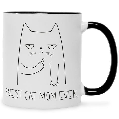 Bedruckte Tasse Best Cat Parent Ever
