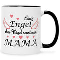 Bedruckte Tasse mit Spruch Engel ohne Flügel