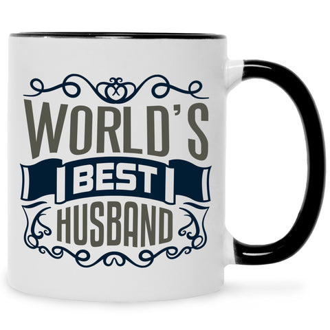 Bedruckte Tasse World's Best Husband
