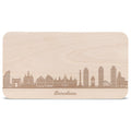 Frühstücksbrettchen Skyline Barcelona