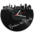 Schallplattenuhr Skyline Bernau bei Berlin