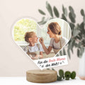 Fotogeschenk Für die Beste Mama der Welt aus Acrylglas