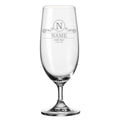 Leonardo Bierglas mit Gravur "Ornament" mit Namen und Datum