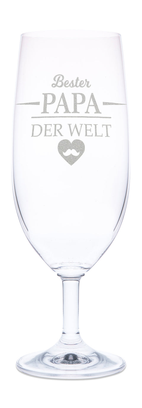 Bierglas Bester Papa der Welt