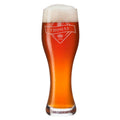 Leonardo Weizenglas mit Gravur "Bierkenner + Wunschname"