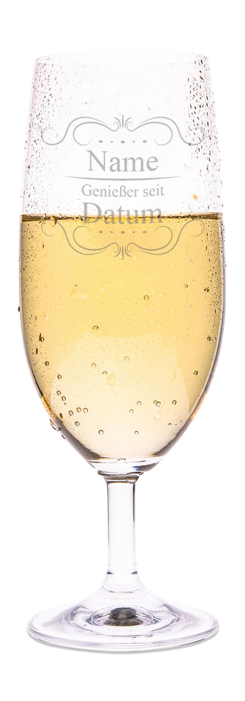Leonardo Bierglas mit Gravur "Biergenießer"