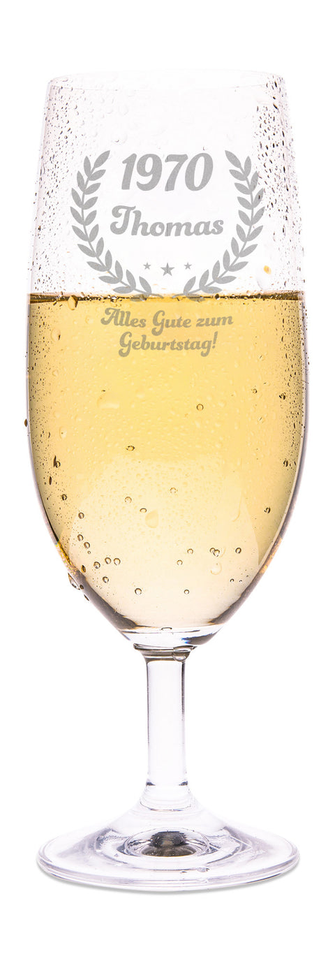 Leonardo Bierglas mit Gravur "Geburtstagsbier"