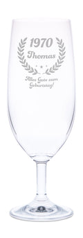 Leonardo Bierglas mit Gravur "Geburtstagsbier"