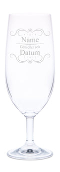 Leonardo Bierglas mit Gravur "Biergenießer"