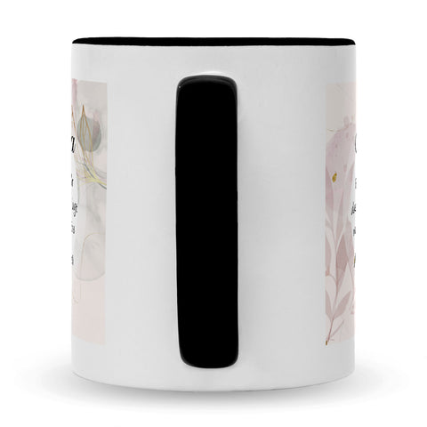 Bedruckte Tasse mit Spruch Mama wenigstens hast du keine hässlichen Kinder