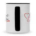 Bedruckte Tasse im Pärchen Design
