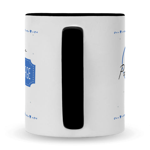 Bedruckte Tasse mit Spruch Ich habe eine wichtige Frage an dich! Patentante/Patenonkel