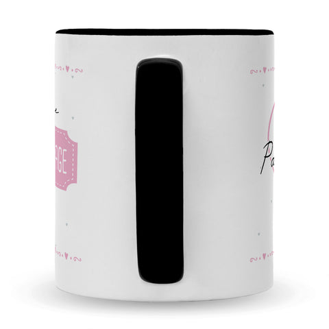 Bedruckte Tasse mit Spruch Ich habe eine wichtige Frage an dich! Patentante/Patenonkel