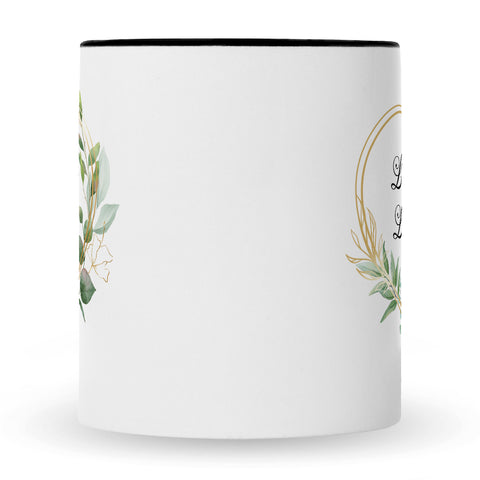 Bedruckte Tasse mit Spruch Lieblingslehrer/Lieblingslehrerin