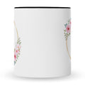 Bedruckte Tasse mit Spruch Rosenhochzeit