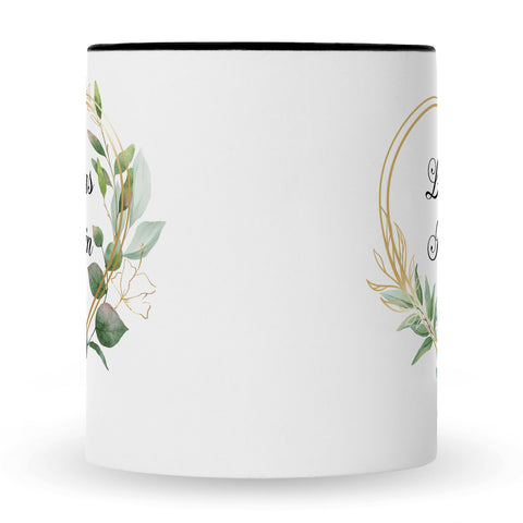 Bedruckte Tasse mit Spruch Lieblingskollegin