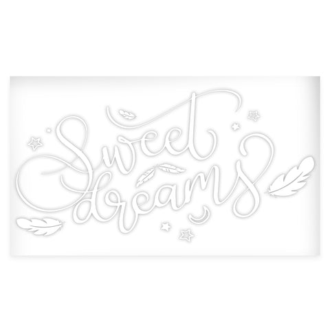 Wandtattoo Kinderzimmer Sweet Dreams Design