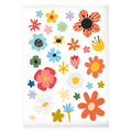 Wandtattoo Kinderzimmer Blumen Design