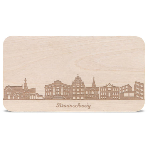 Frühstücksbrettchen Skyline Braunschweig