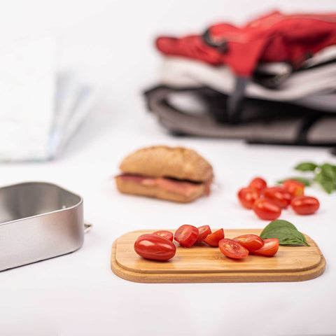 Brotdose mit Deckel für Kinder mit UV-Druck im "Reh" Design