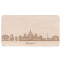 Frühstücksbrettchen Skyline Budapest