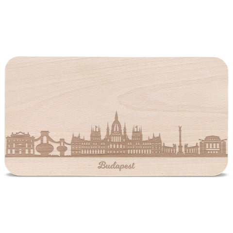 Frühstücksbrettchen Skyline Budapest