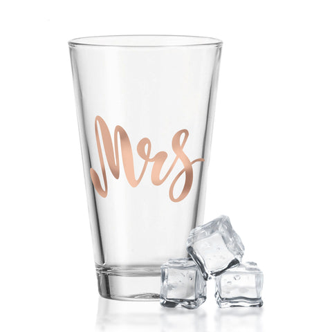 Leonardo Wassergläser im Set mit UV-Druck "Mr. & Mrs."