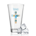 Leonardo Wasserglas mit UV-Druck "Kommunion" mit Wunschname - Zur Kommunion