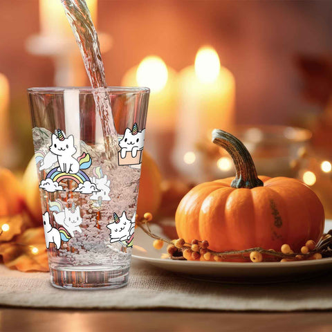 Leonardo Wasserglas mit UV-Druck