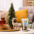 Leonardo Wasserglas mit UV-Druck - Winterbäume Motiv - zu Weihnachten