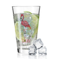 Leonardo Wasserglas mit UV-Druck "Flamingo" mit Namen