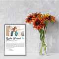 Holzschild Kunstdruck Personalisiert mit Namen & Bild