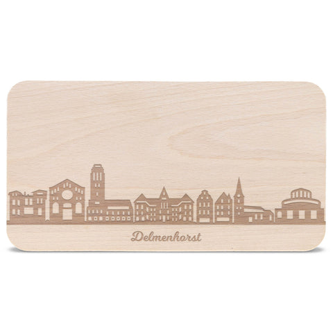 Frühstücksbrettchen Skyline Delmenhorst