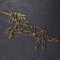 Origami Einhorn V2 aus Holz -